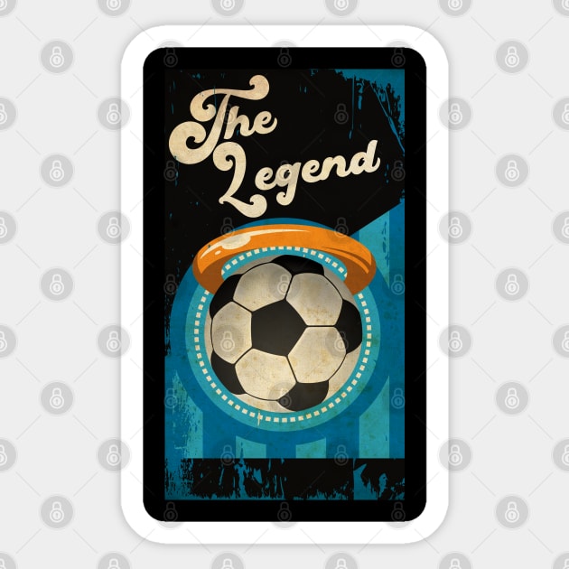 The Legend Sticker by CTShirts